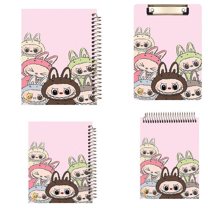 ست تخته شاسی، دفتر نقاشی، شطرنجی و مشق 100 برگ طرح لبوبو کد 2706 