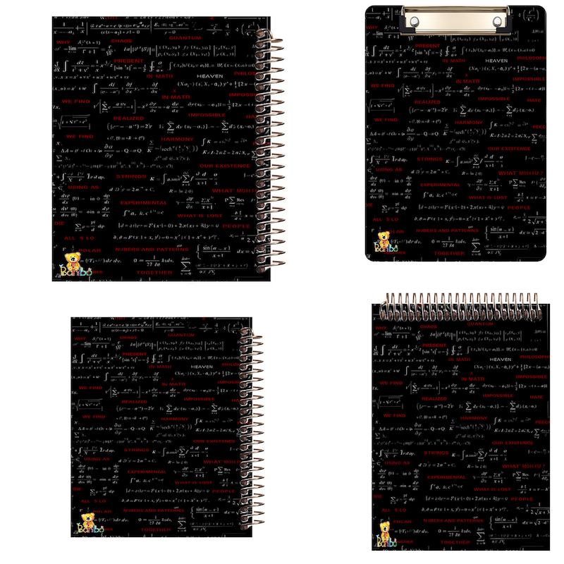 ست تخته شاسی، دفتر نقاشی، شطرنجی و مشق 100 برگ طرح ریاضی کد 2719