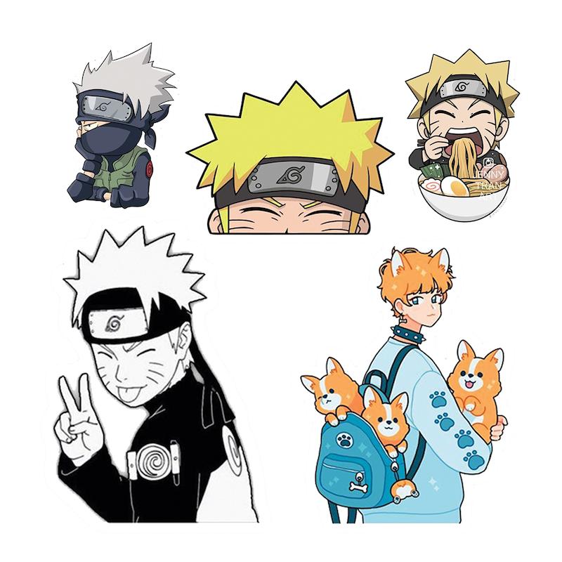 مجموعه استیکر طرح انیمه