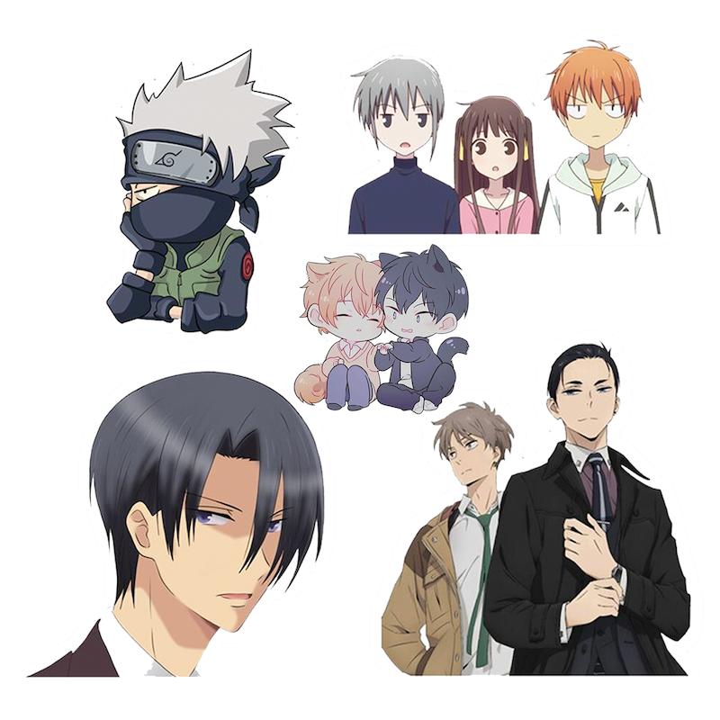 مجموعه استیکر طرح انیمه