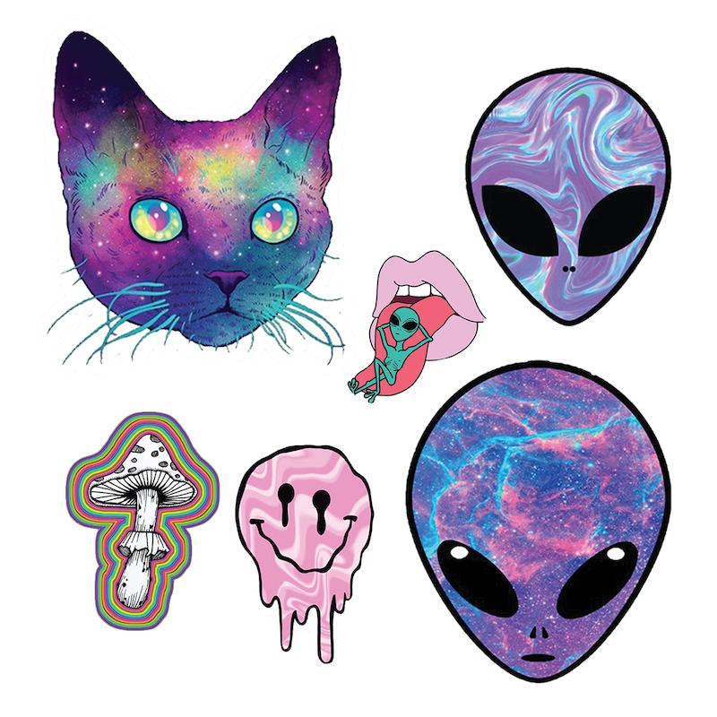 مجموعه استیکر طرح گربه