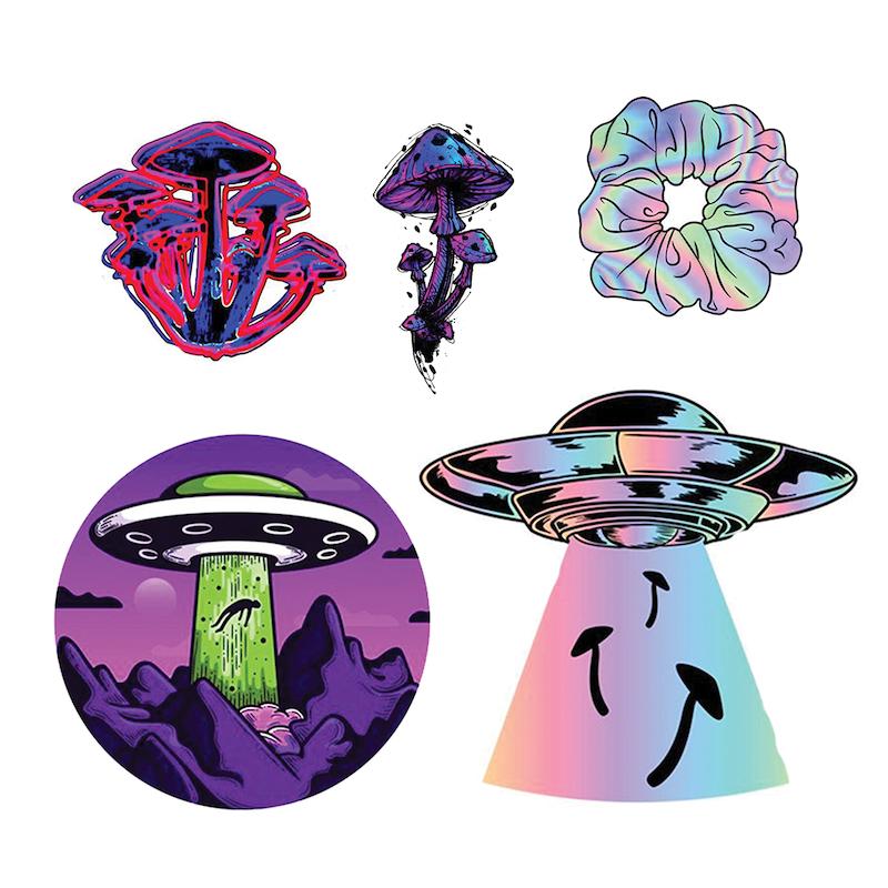 مجموعه استیکر طرح ماشروم