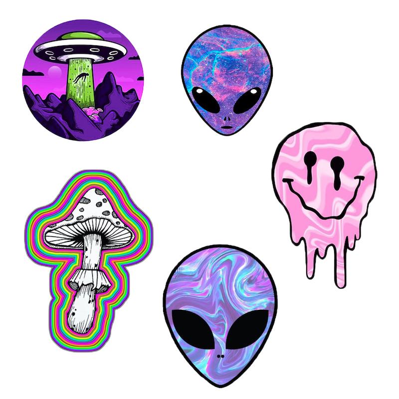 مجموعه استیکر طرح ماشروم