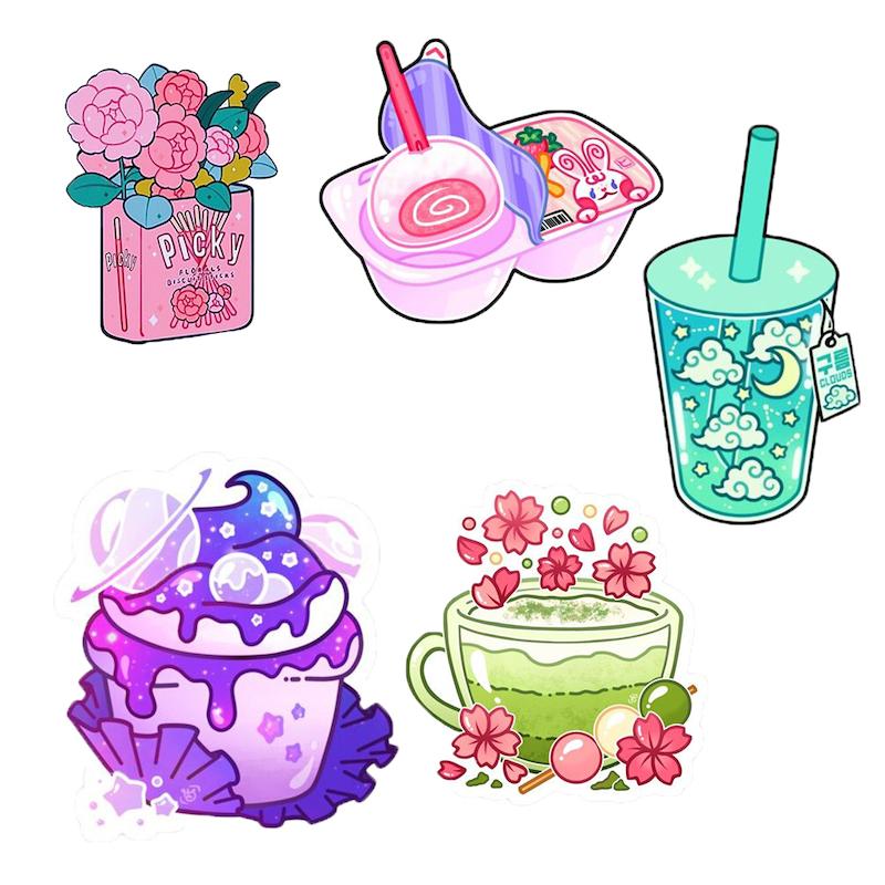 مجموعه استیکر طرح kawai