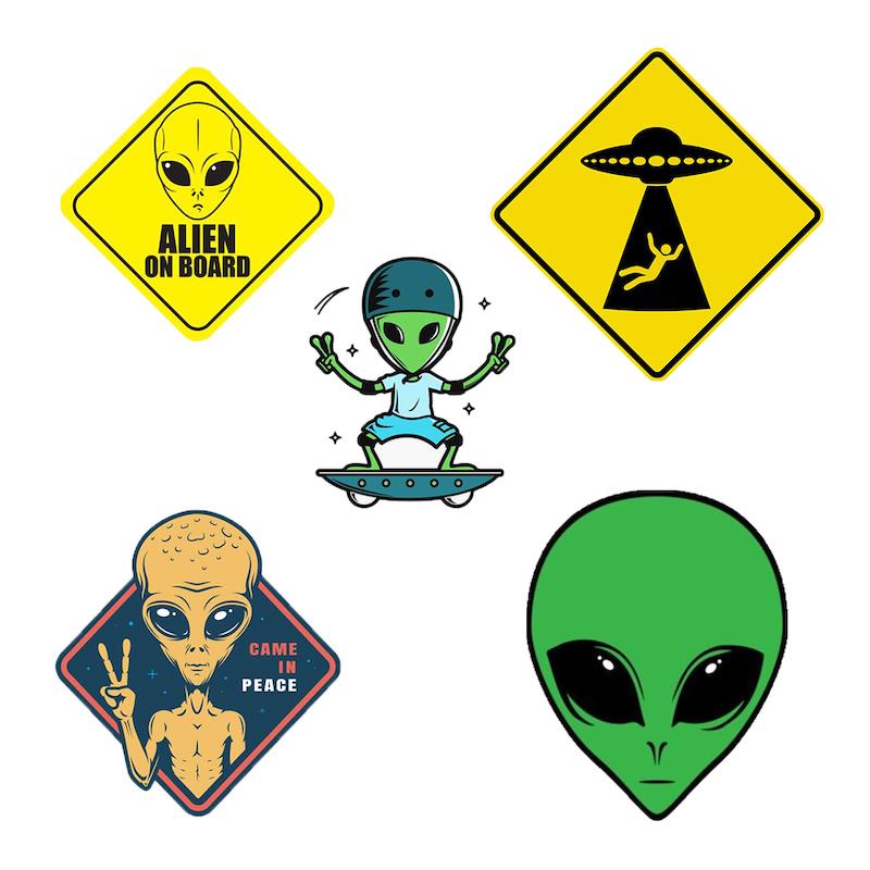 مجموعه استیکر طرح فضایی