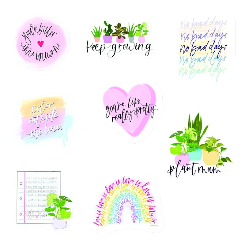 مجموعه استیکر طرح بولت