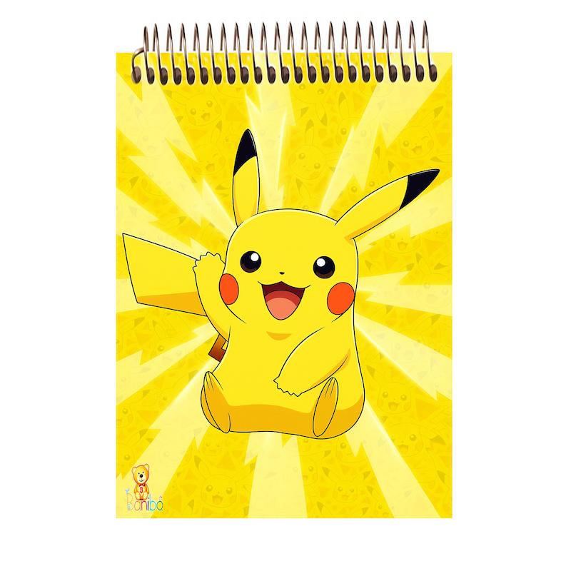 دفترچه مشق طرح پوکمون کد 2523 سایز A7