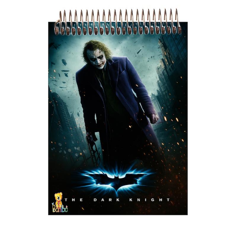 دفترچه مشق طرح جوکر کد 2542 سایز A7