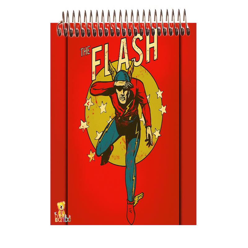 دفترچه مشق طرح flash کد 2543 سایز A7