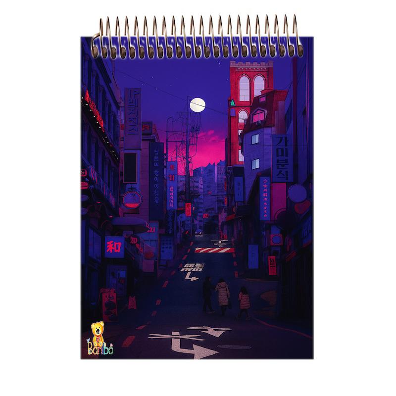 دفترچه مشق طرح ژاپن کد 2545 سایز A7