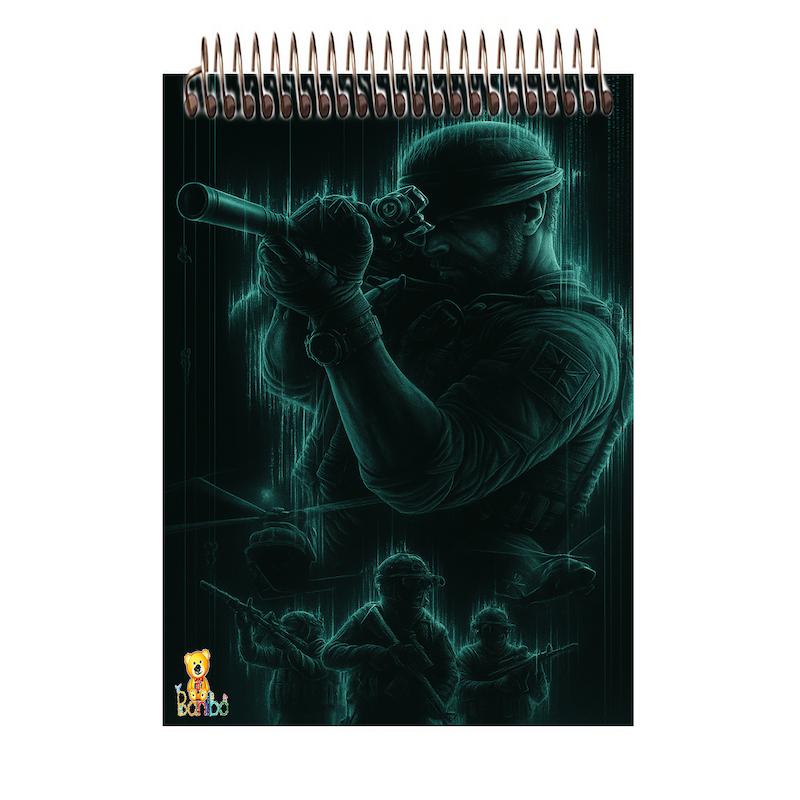 دفترچه مشق طرح کانتر کد 2548 سایز A7