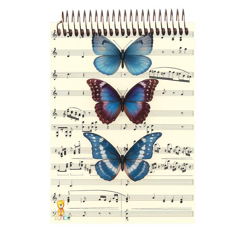 دفترچه مشق طرح پروانه کد 2556 سایز A7