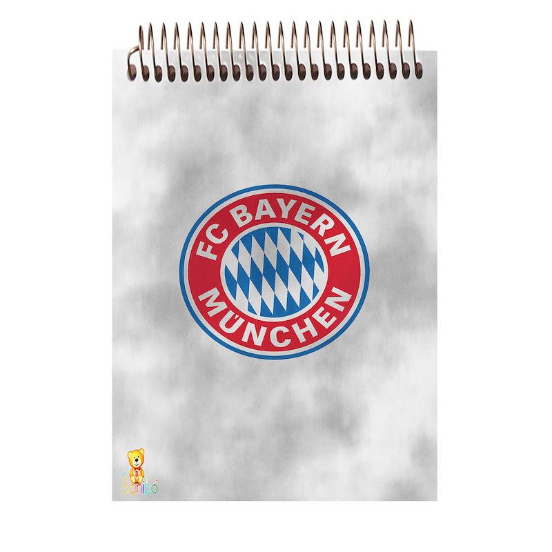 دفترچه مشق طرح بایرن مونیخ کد 2567 سایز A7