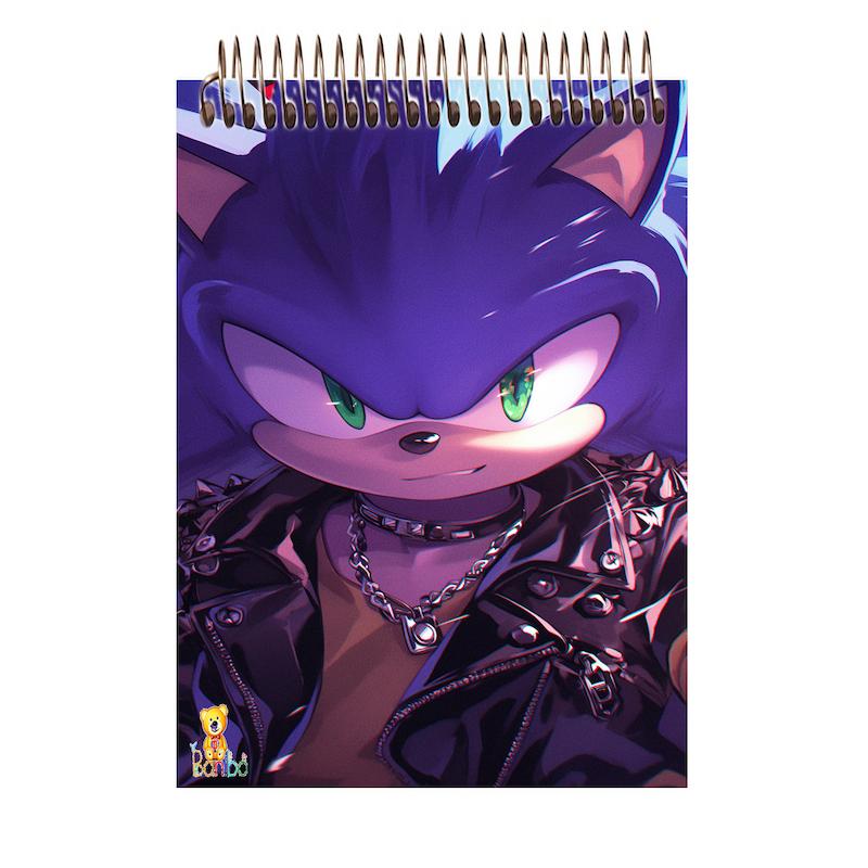 دفترچه مشق طرح سونیک کد 2643 سایز A7