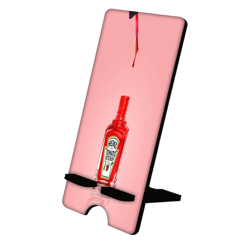 پایه موبایل طرح لاک قرمز کد 527