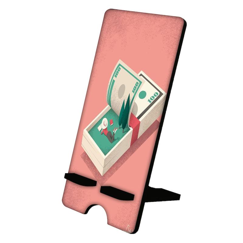 پایه موبایل طرح اسکناس کد 961