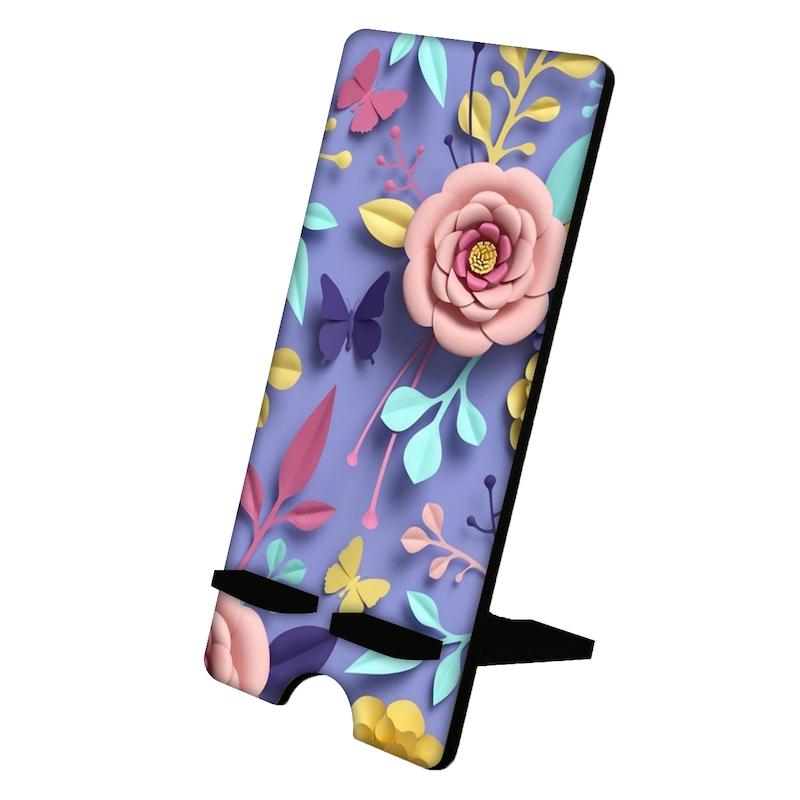 پایه موبایل طرح گل کد 1293