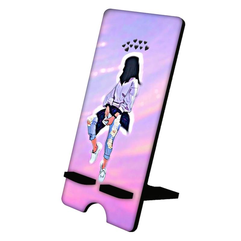 پایه موبایل طرح دختر کد 1357