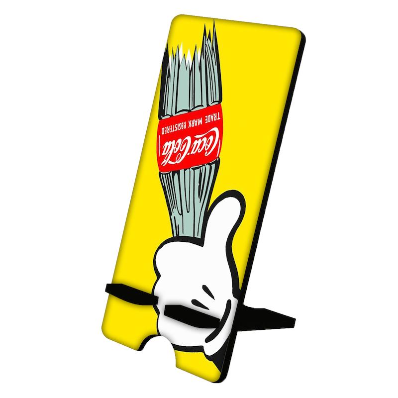 پایه موبایل طرح کوکاکولا کد 1358