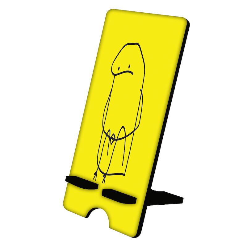 پایه موبایل طرح میقولی (غمگین) کد 2445