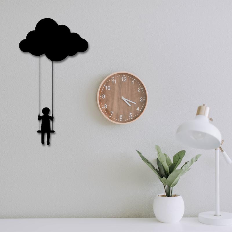 استیکر چوبی طرح ابر و تاب کد 103