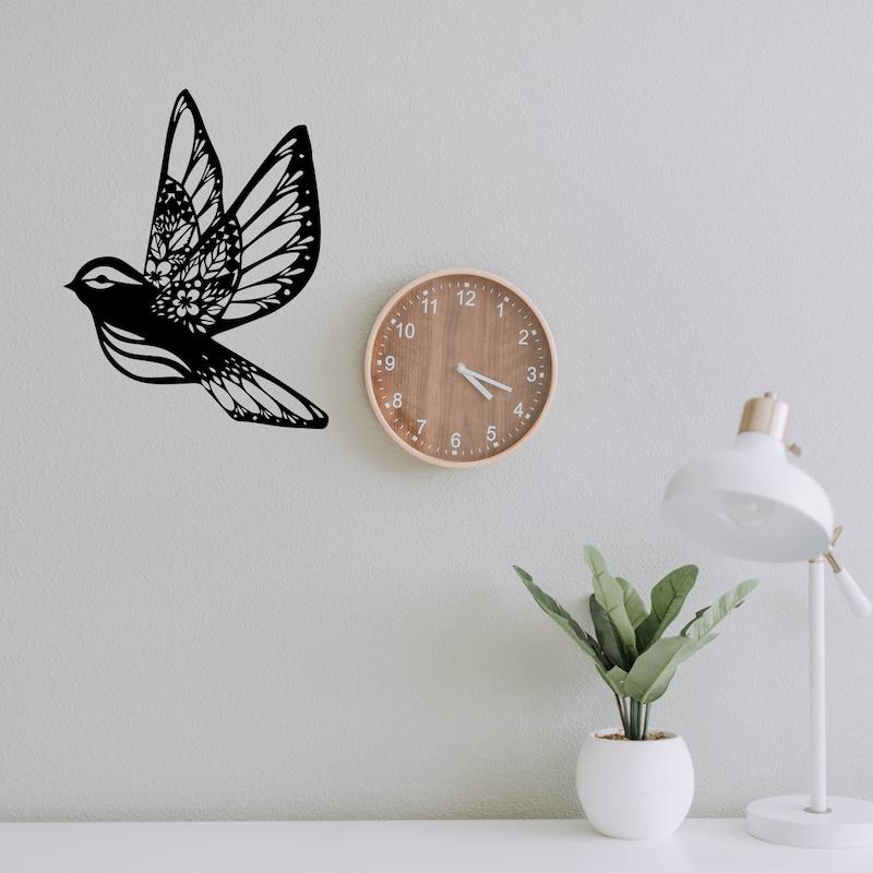 استیکر چوبی طرح پرنده کد 117