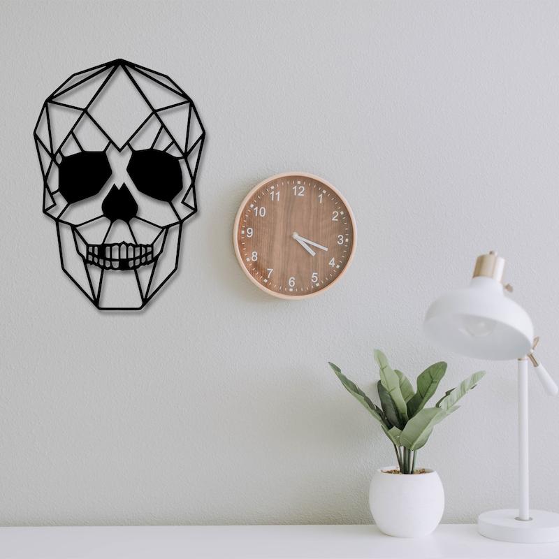 استیکر چوبی طرح اسکلت کد 118