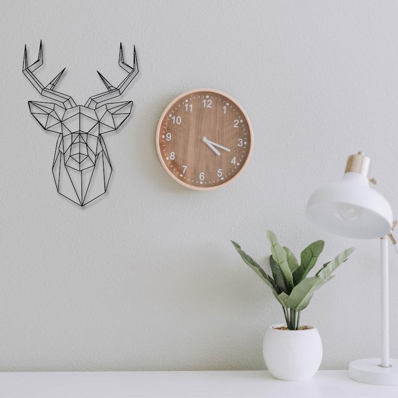 استیکر چوبی طرح گوزن کد 123