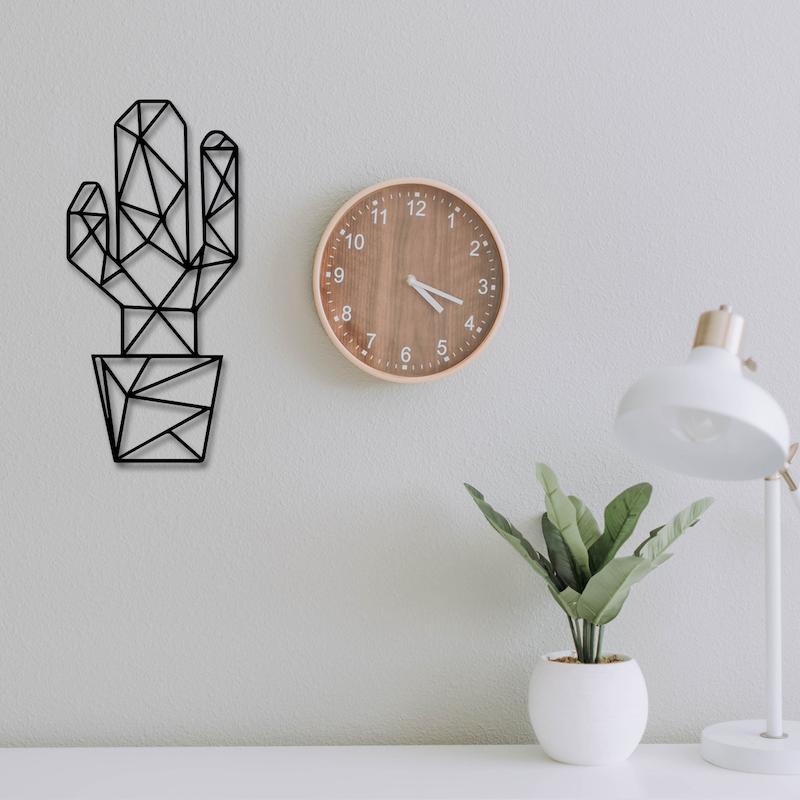 استیکر چوبی طرح کاکتوس کد 138