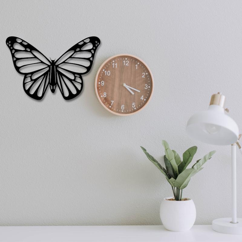 استیکر چوبی طرح پروانه کد 141