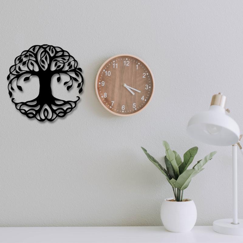 استیکر چوبی طرح درخت کد 168