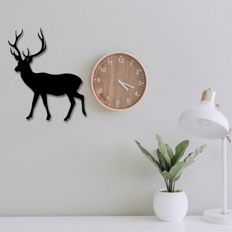 استیکر چوبی طرح گوزن کد 170