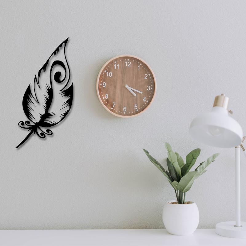 استیکر چوبی طرح پر کد 178