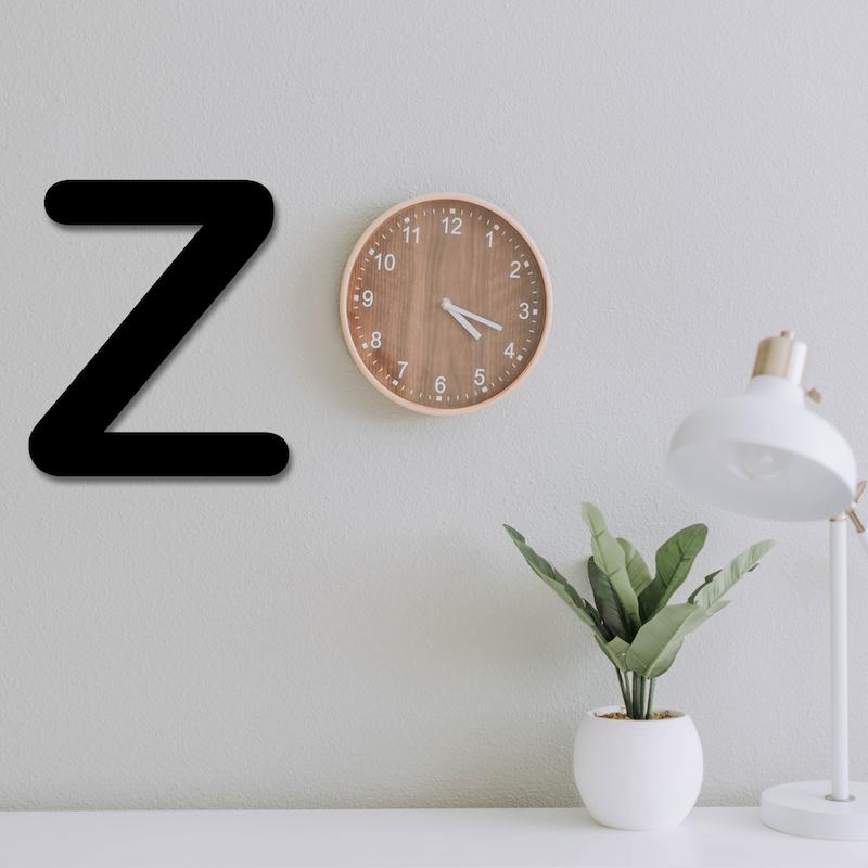 استیکر چوبی طرح حروف انگلیسی Z کد 218