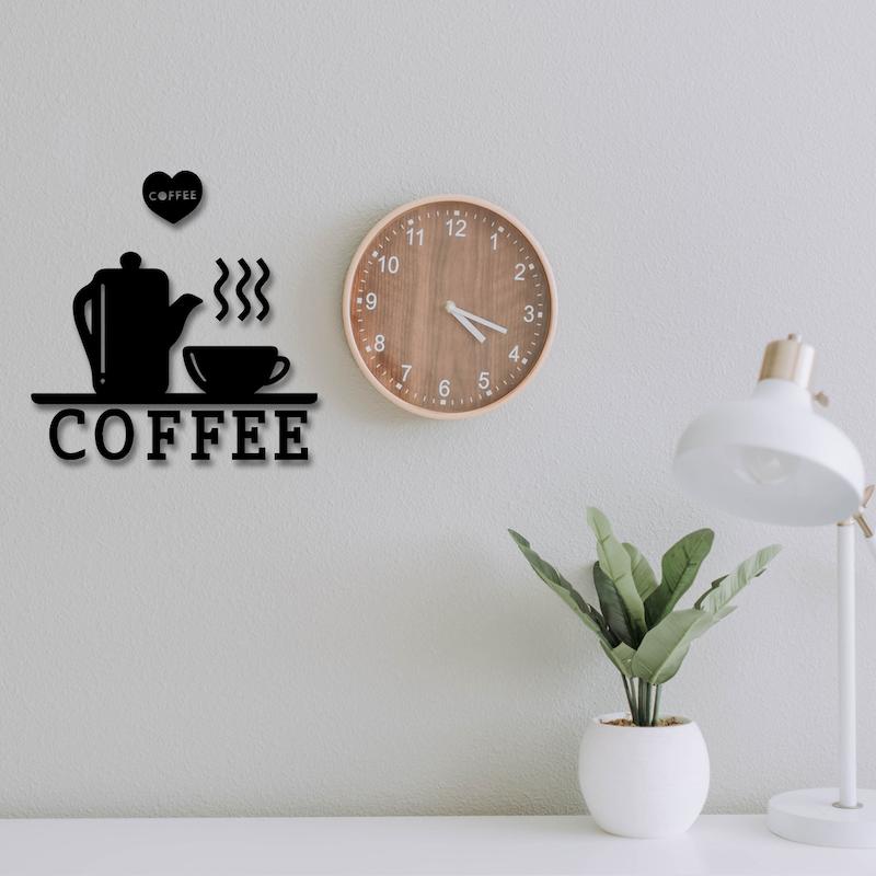 استیکر چوبی طرح coffee کد 233