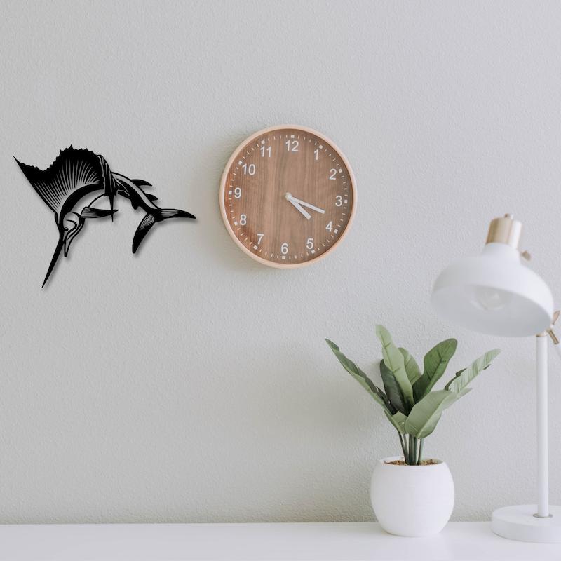 استیکر چوبی طرح اره ماهی کد 236