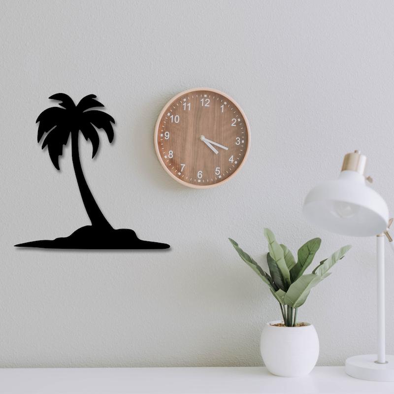 استیکر چوبی طرح درخت نخل کد 240