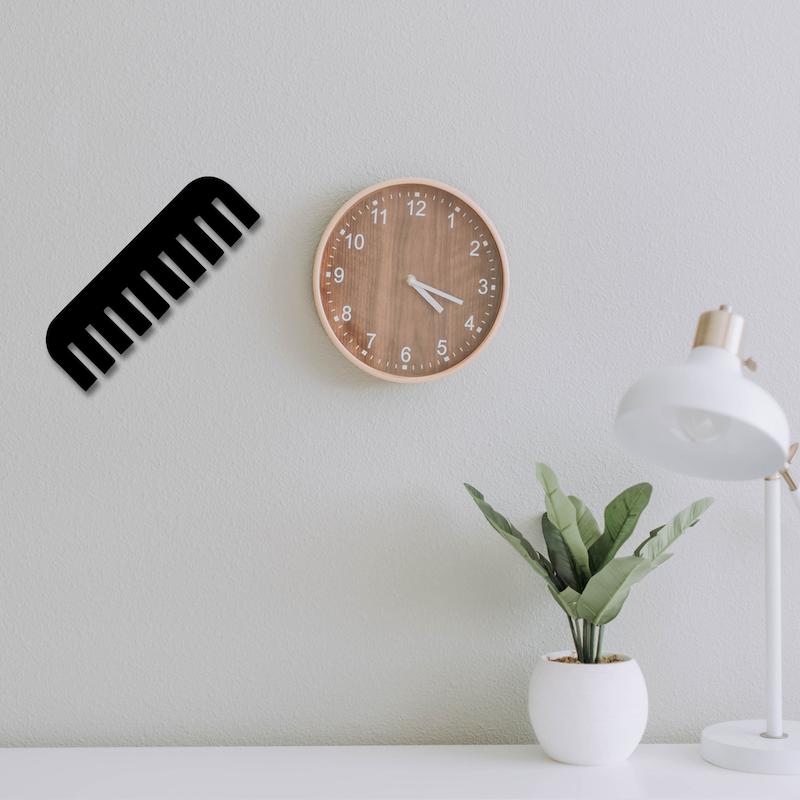 استیکر چوبی طرح شانه کد 255