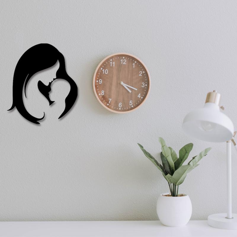 استیکر چوبی طرح مهر مادر کد 259