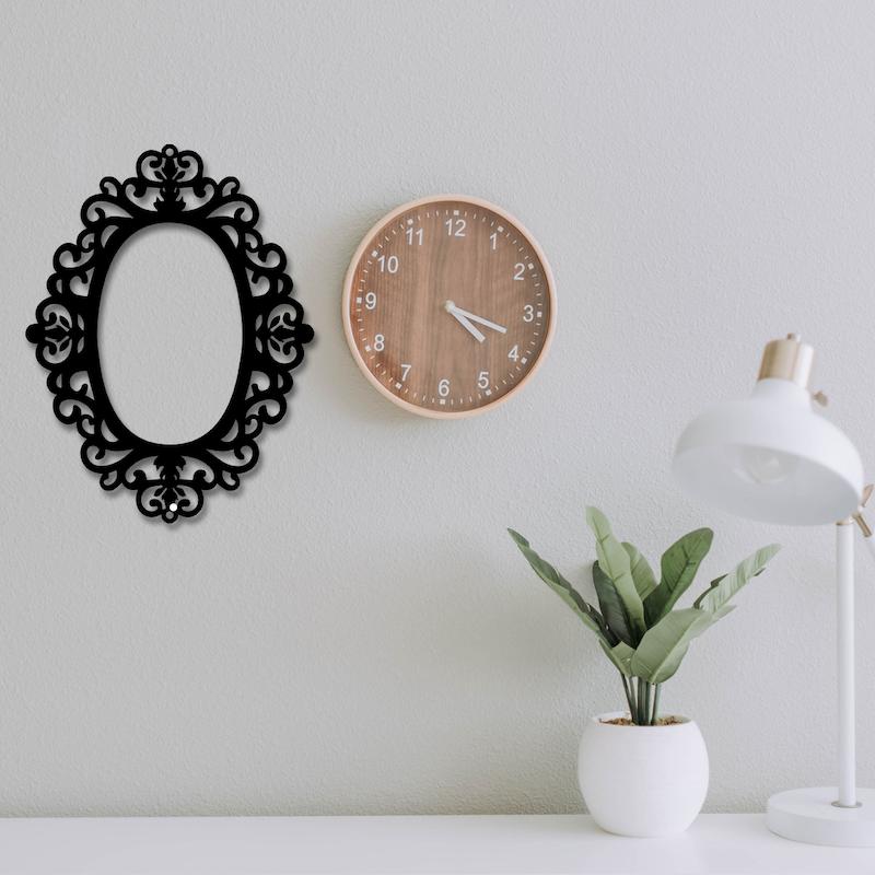 استیکر چوبی طرح آینه کد 267