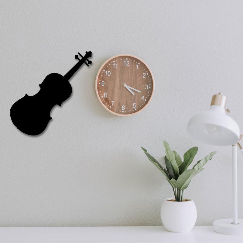 استیکر چوبی طرح گیتار کد 269