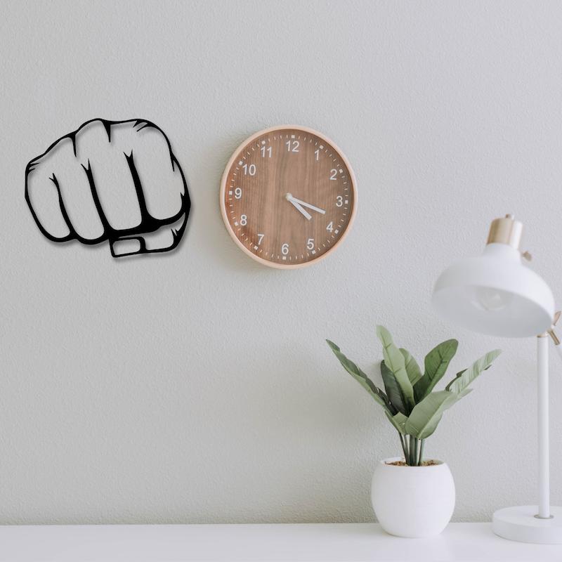 استیکر چوبی طرح دست کد 276