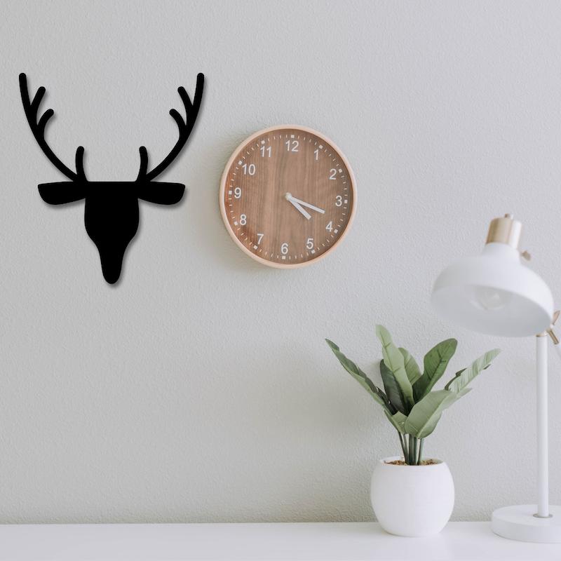 استیکر چوبی طرح گوزن کد 283