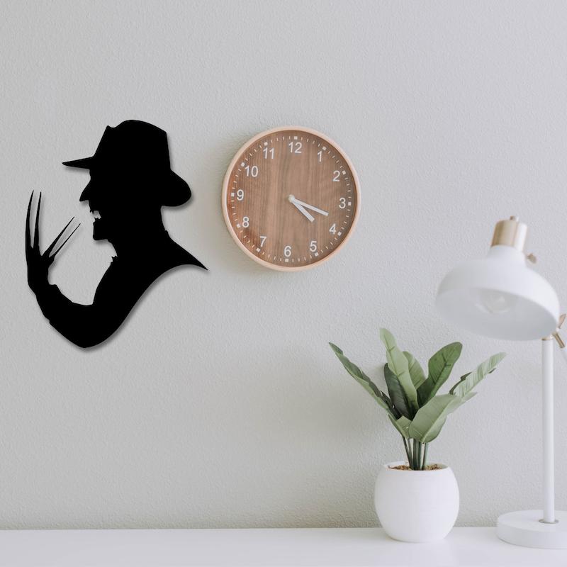 استیکر چوبی طرح مرد شمشیری کد 287