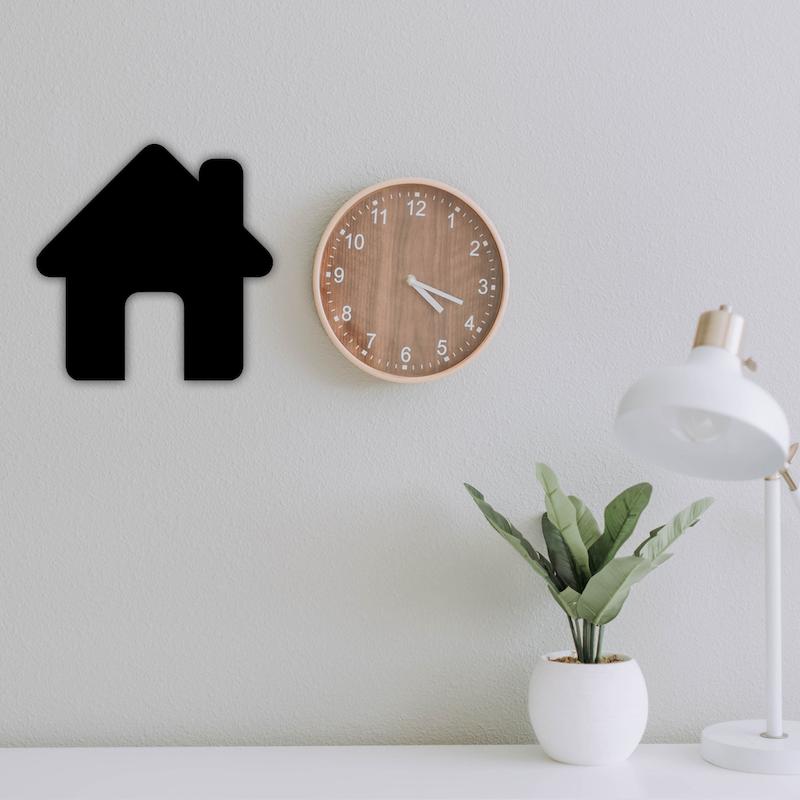 استیکر چوبی طرح خانه کد 302