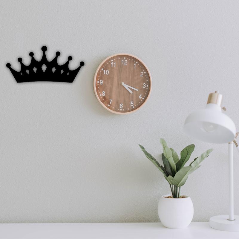 استیکر چوبی طرح تاج کد 305