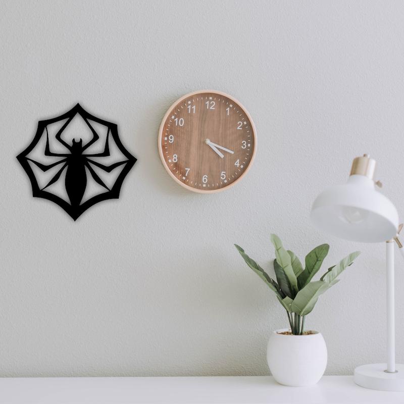 استیکر چوبی طرح عنکبوت کد 308