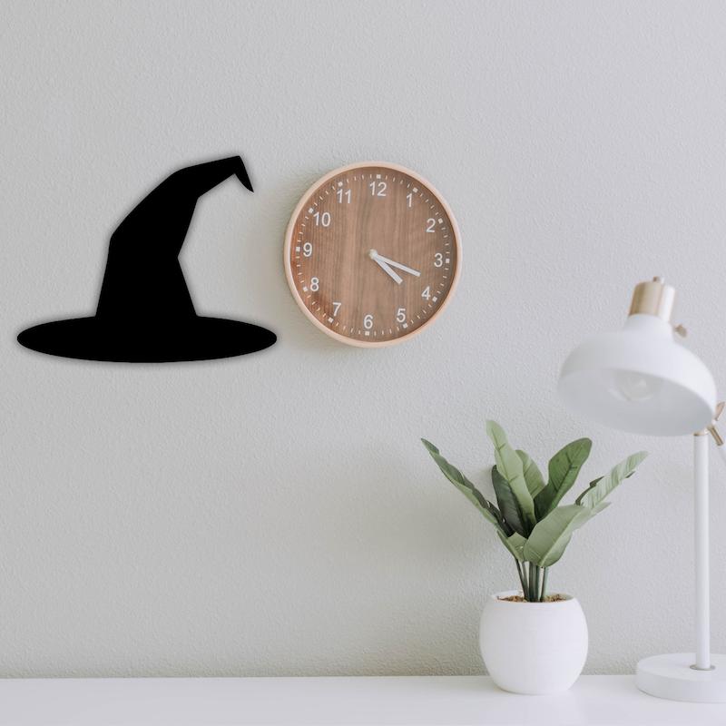 استیکر چوبی طرح کلاه جادوگر کد 309