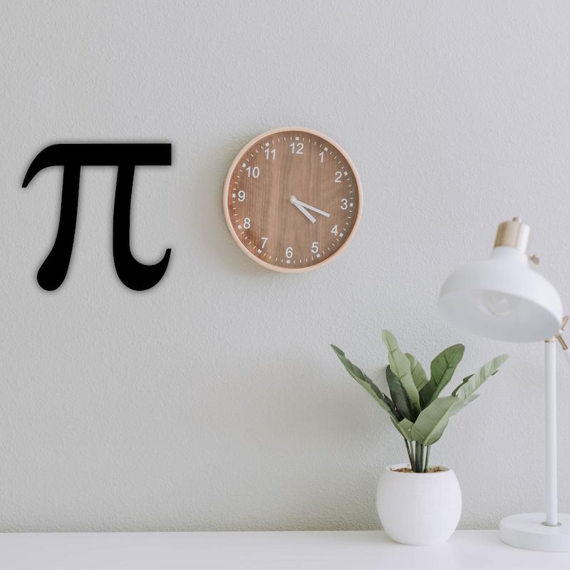 استیکر چوبی طرح عدد پی کد 316