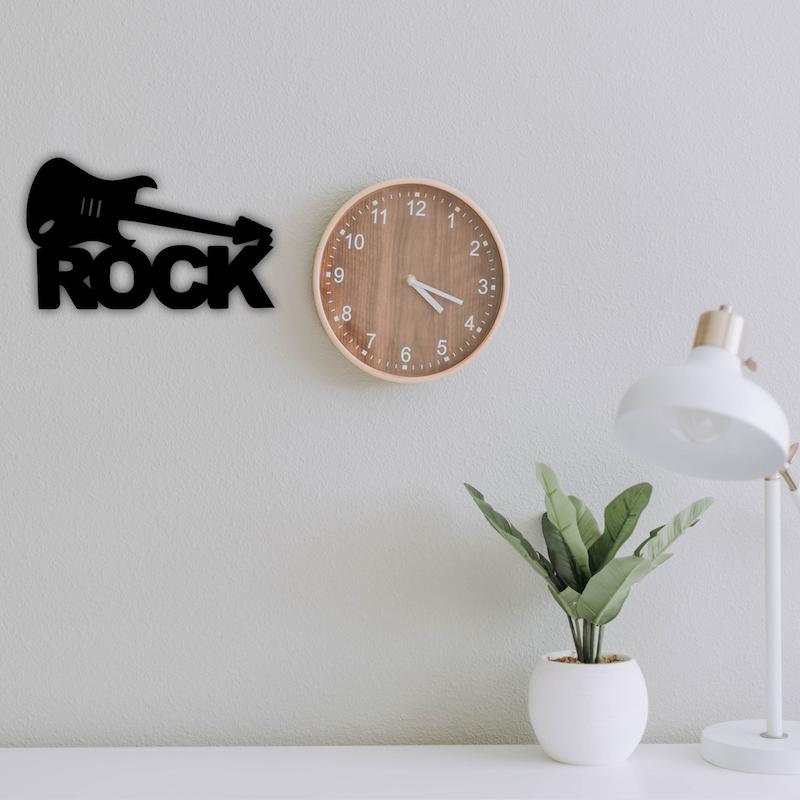 استیکر چوبی طرح گیتار کد 318